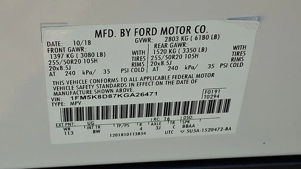 2019 Ford Explorer XLT