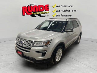 2019 Ford Explorer with Ingot Silver Metallic Exterior