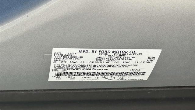 2017 Ford Explorer XLT