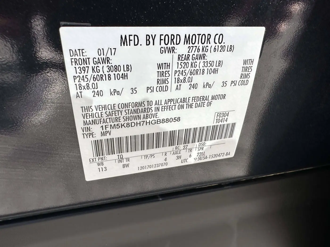 2017 Ford Explorer - $16,000
