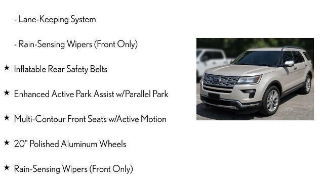 2018 Ford Explorer Limited