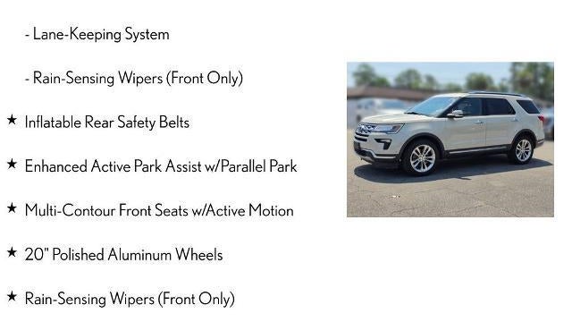 2018 Ford Explorer Limited