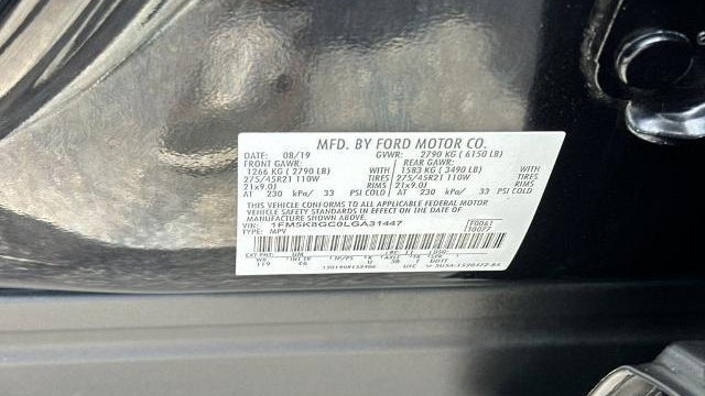 2020 Ford Explorer ST