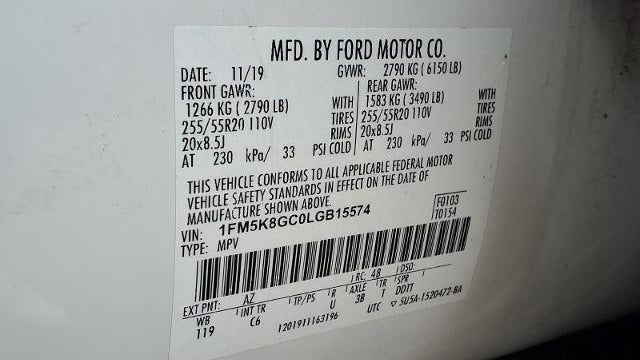 2020 Ford Explorer ST