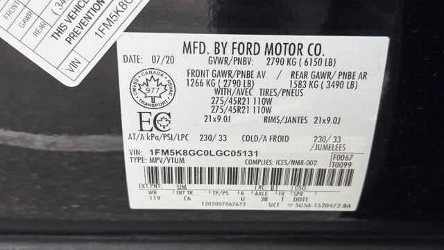 2020 Ford Explorer ST