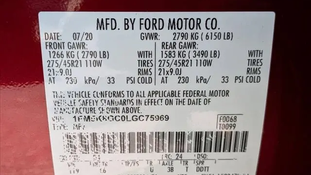 2020 Ford Explorer ST