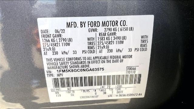 2022 Ford Explorer ST