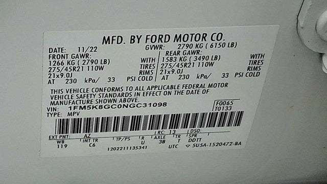 2022 Ford Explorer ST