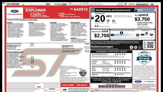 2024 Ford Explorer ST