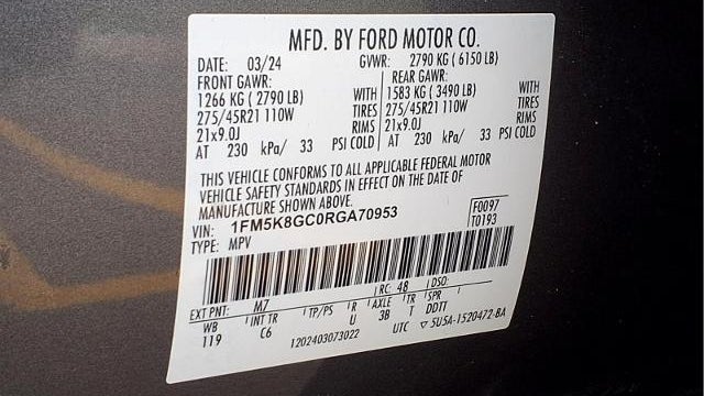2024 Ford Explorer ST