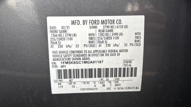 2021 Ford Explorer ST