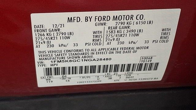 2022 Ford Explorer ST