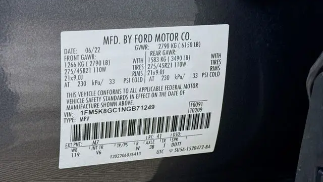 2022 Ford Explorer ST