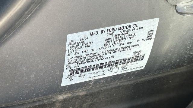 2024 Ford Explorer ST