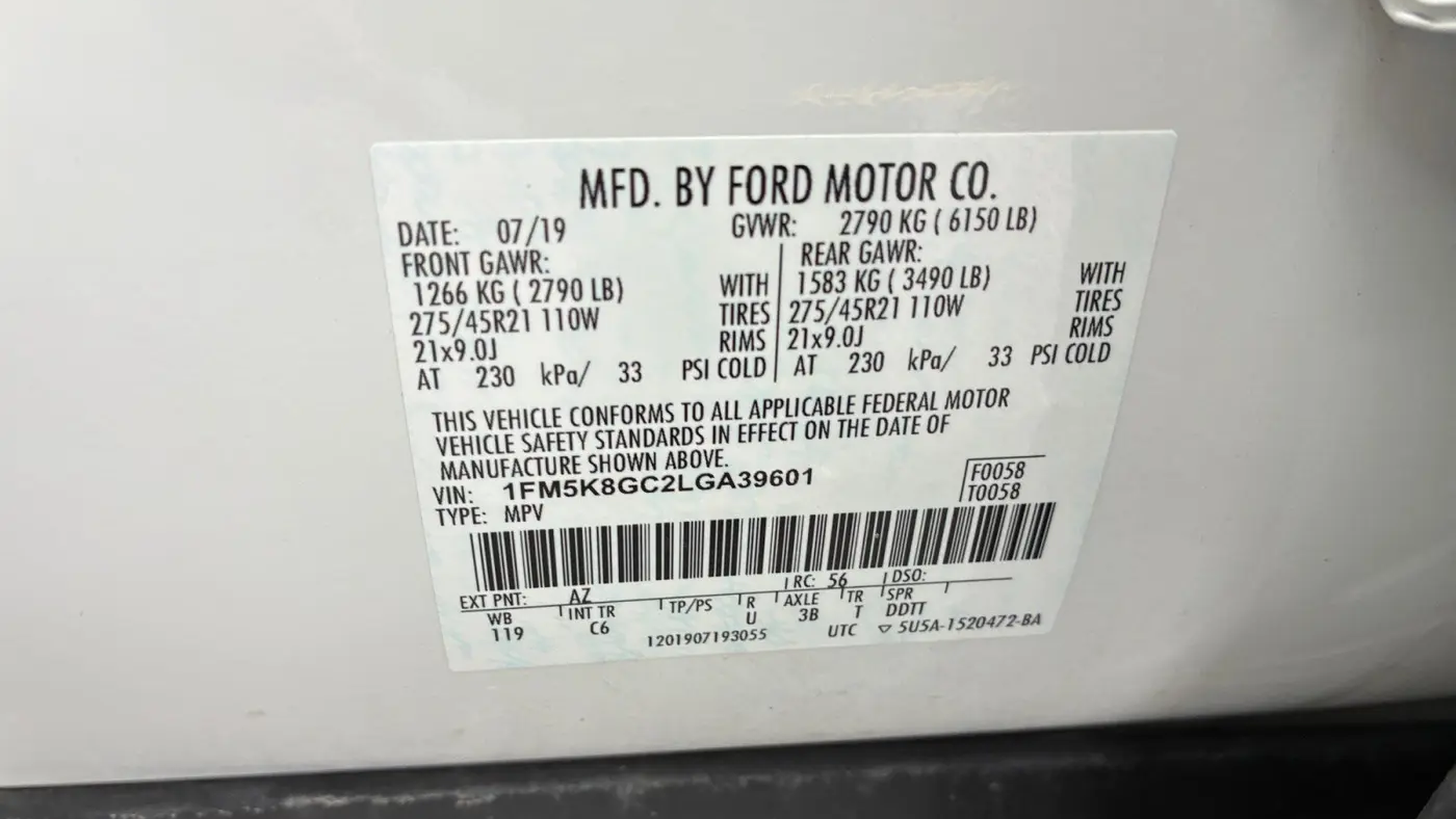 2020 Ford Explorer ST