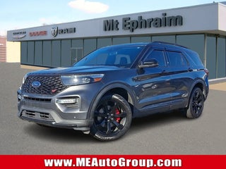 2020 Ford Explorer with Magnetic Metallic   J7 Exterior