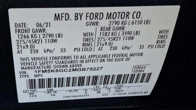 2021 Ford Explorer ST