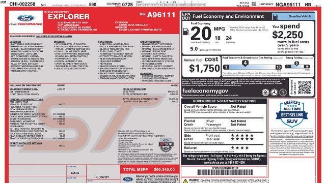2022 Ford Explorer ST