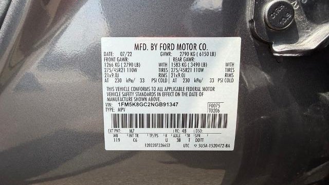 2022 Ford Explorer ST