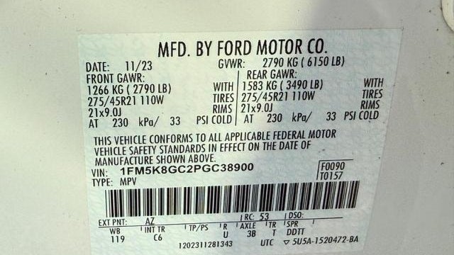 2023 Ford Explorer ST