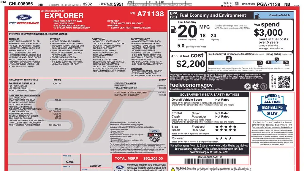 2023 Ford Explorer ST