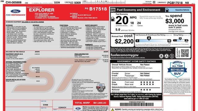 2023 Ford Explorer ST