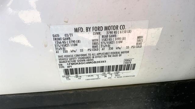 2021 Ford Explorer ST