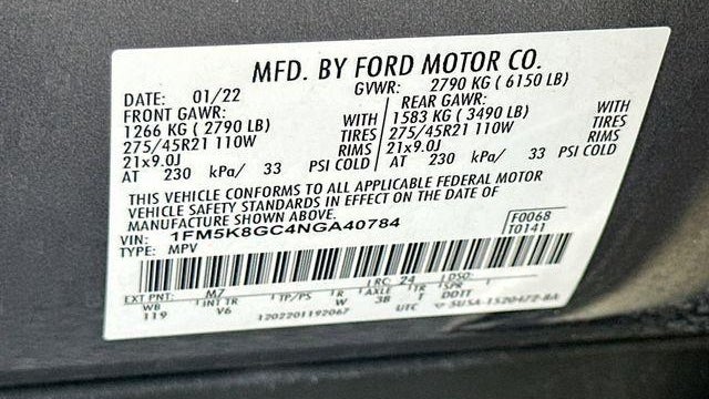 2022 Ford Explorer ST