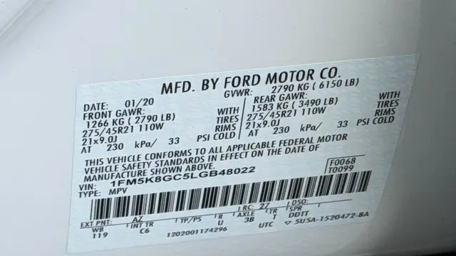 2020 Ford Explorer ST