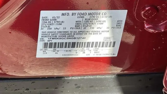 2022 Ford Explorer ST