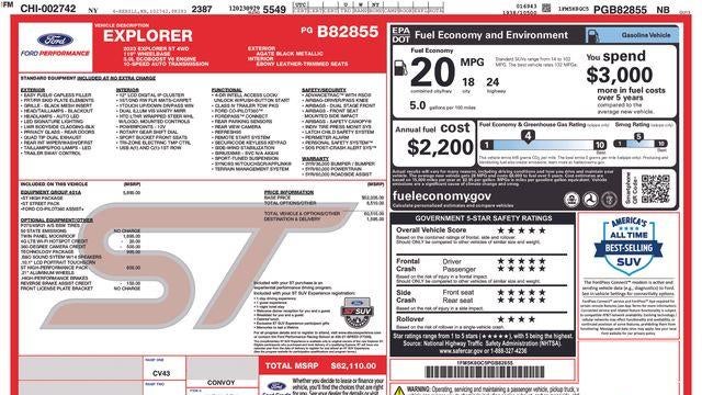 2023 Ford Explorer ST