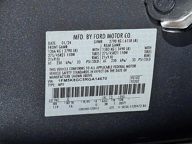 2024 Ford Explorer - $45,587