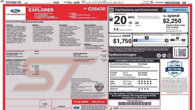 2022 Ford Explorer ST