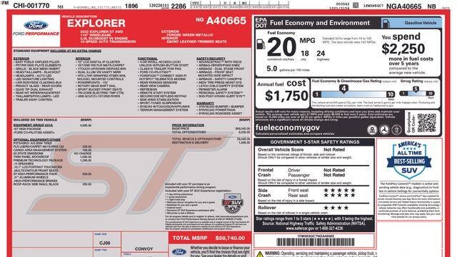 2022 Ford Explorer ST