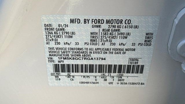 2024 Ford Explorer ST