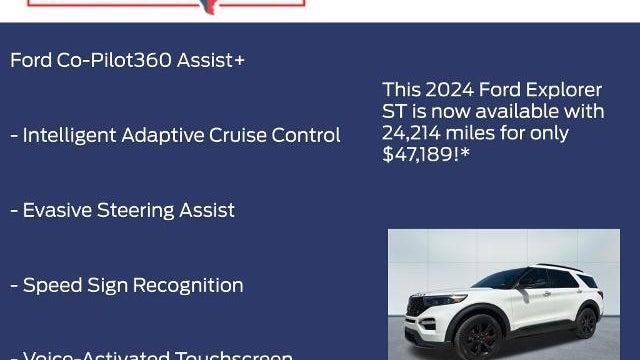 2024 Ford Explorer ST