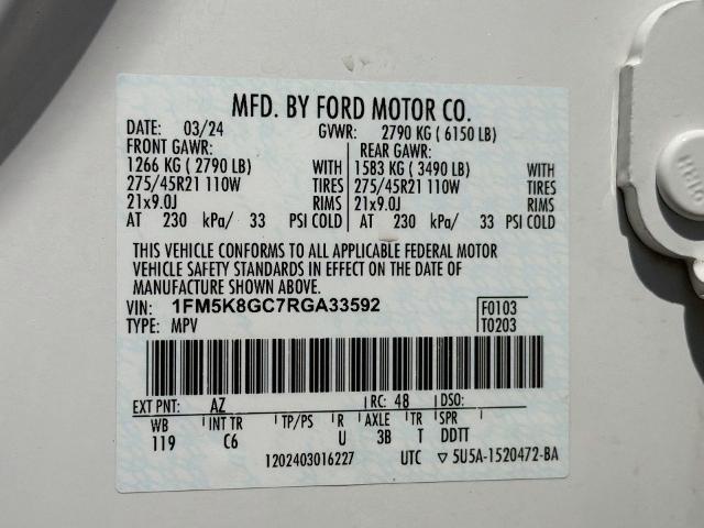 2024 Ford Explorer - $44,886