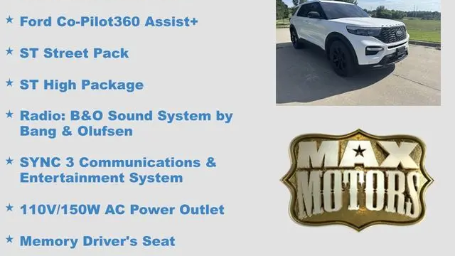 2022 Ford Explorer ST