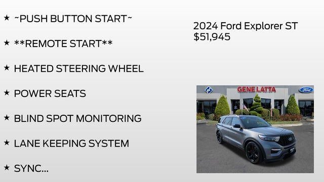 2024 Ford Explorer ST