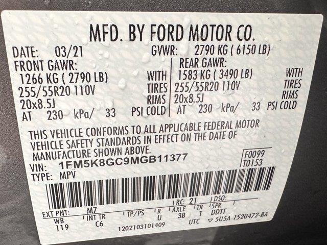 2021 Ford Explorer - $33,829