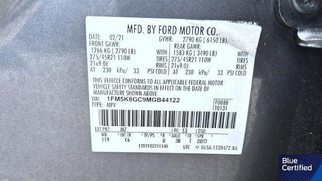 2021 Ford Explorer ST