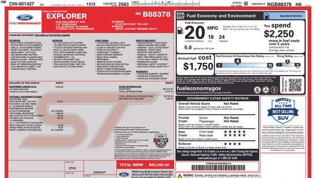 2022 Ford Explorer ST