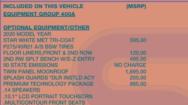 2020 Ford Explorer ST