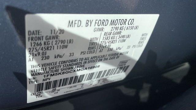 2021 Ford Explorer ST