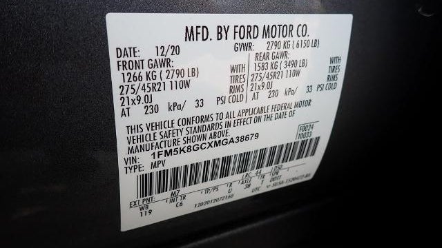 2021 Ford Explorer ST