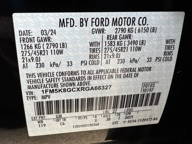 2024 Ford Explorer - $40,001