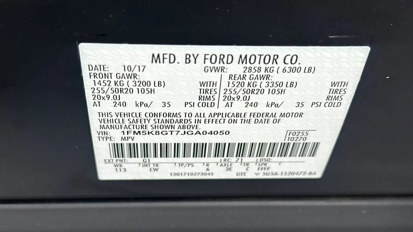 2018 Ford Explorer Sport