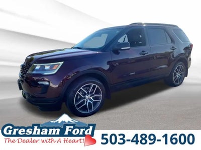 2018 Ford Explorer AWD Sport 4DR SUV