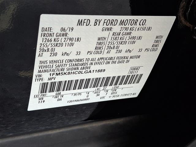 2020 Ford Explorer - $28,585