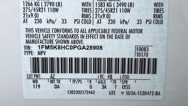 2023 Ford Explorer Platinum